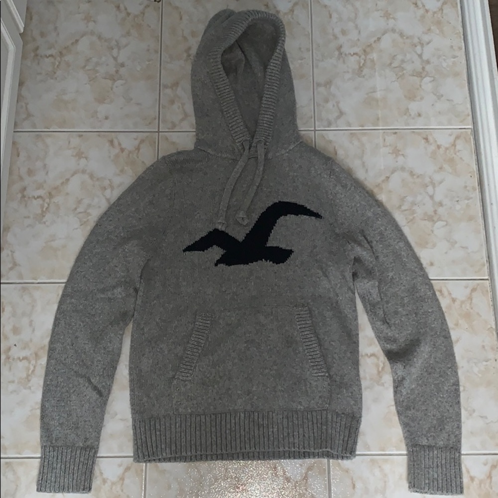 Hollister Hooded Sweater Sz S